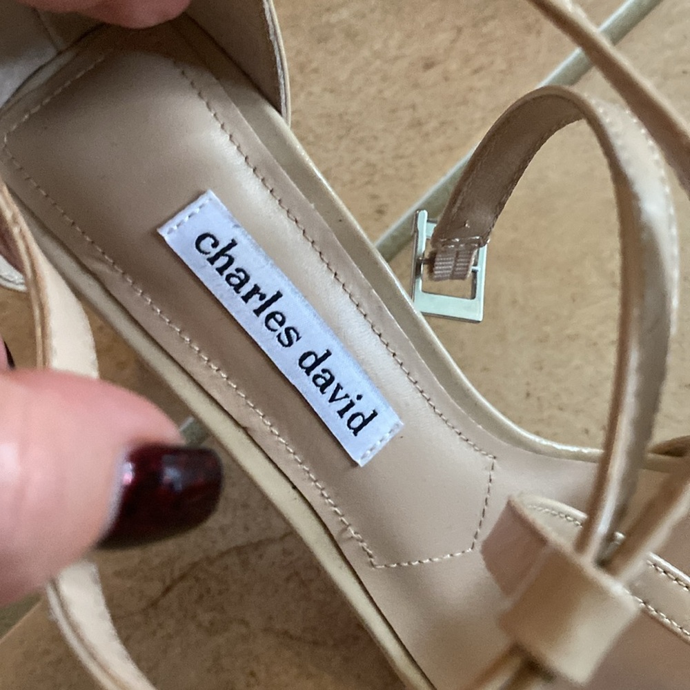 Brand new Charles David leather sandals - Picture 3 of 4